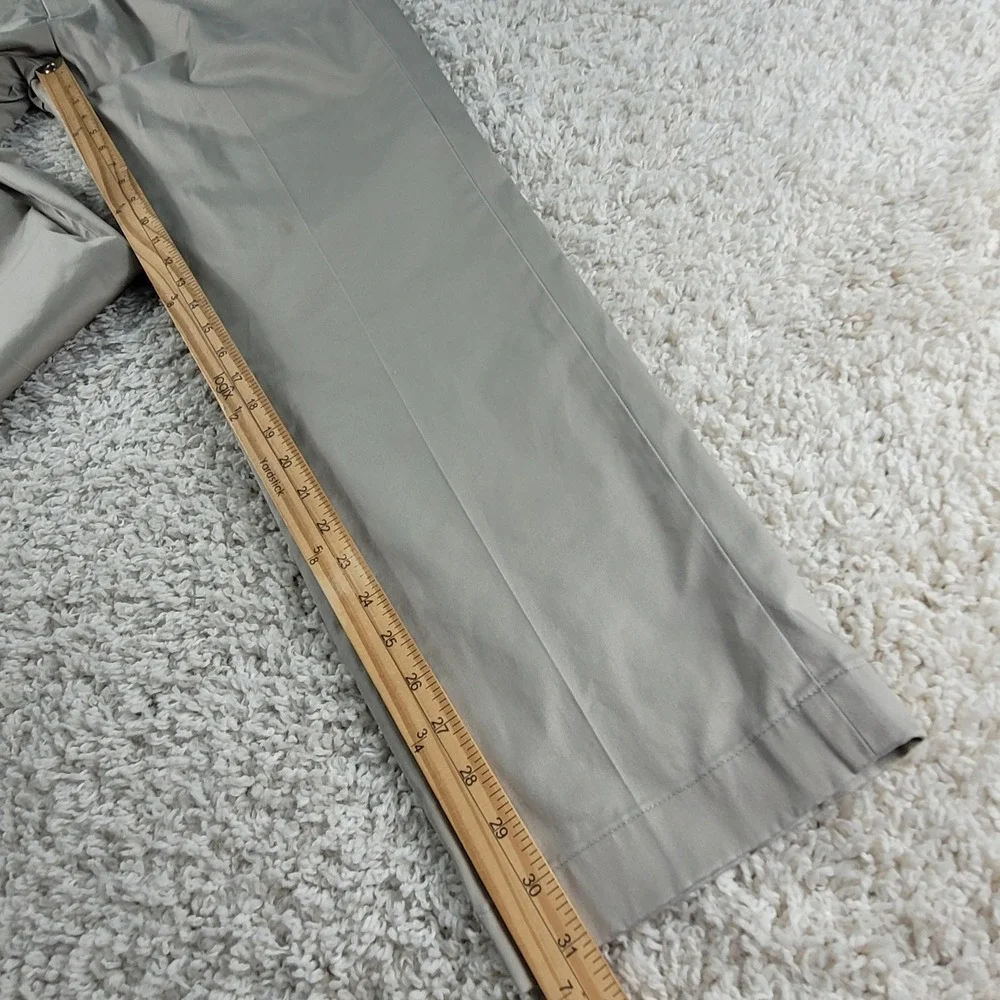 Brooks Brothers Clark Fit Pants 35x31 Beige Light Weight Advantage Chino Stretch